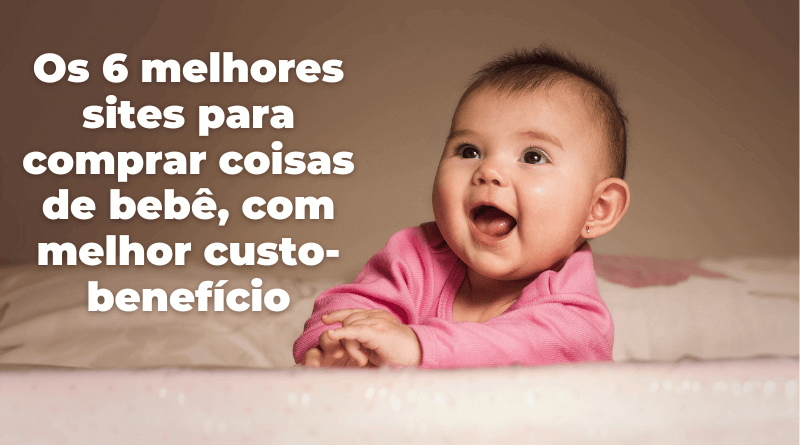 melhores sites para comprar coisas de bebê